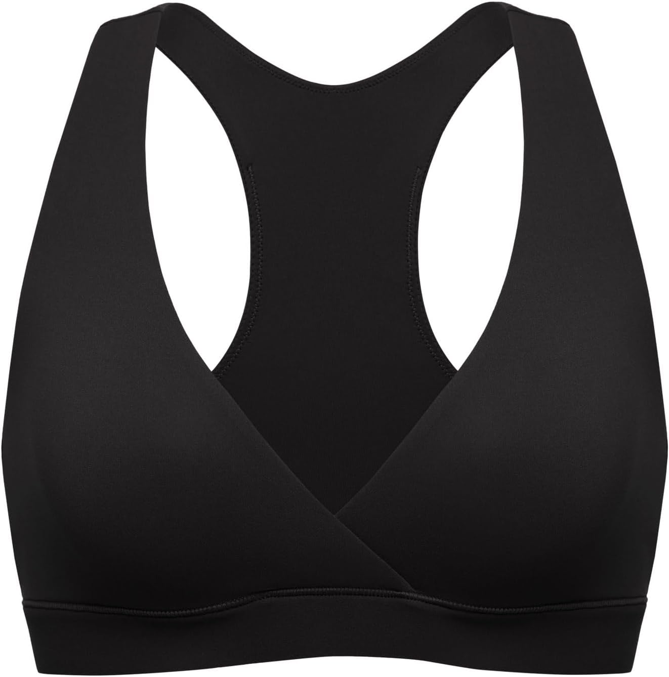 Detalle de MOMANDA Still-BH ohne Bügel Soft Racerback Seamless Bralette für Schwangerschaft & Stillzeit