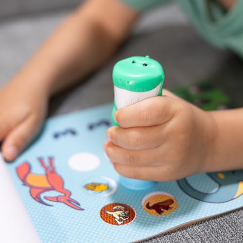 Detalle 2 de Melissa & Doug Sticker Wow Stamper & Activity Pad – Dinosaur