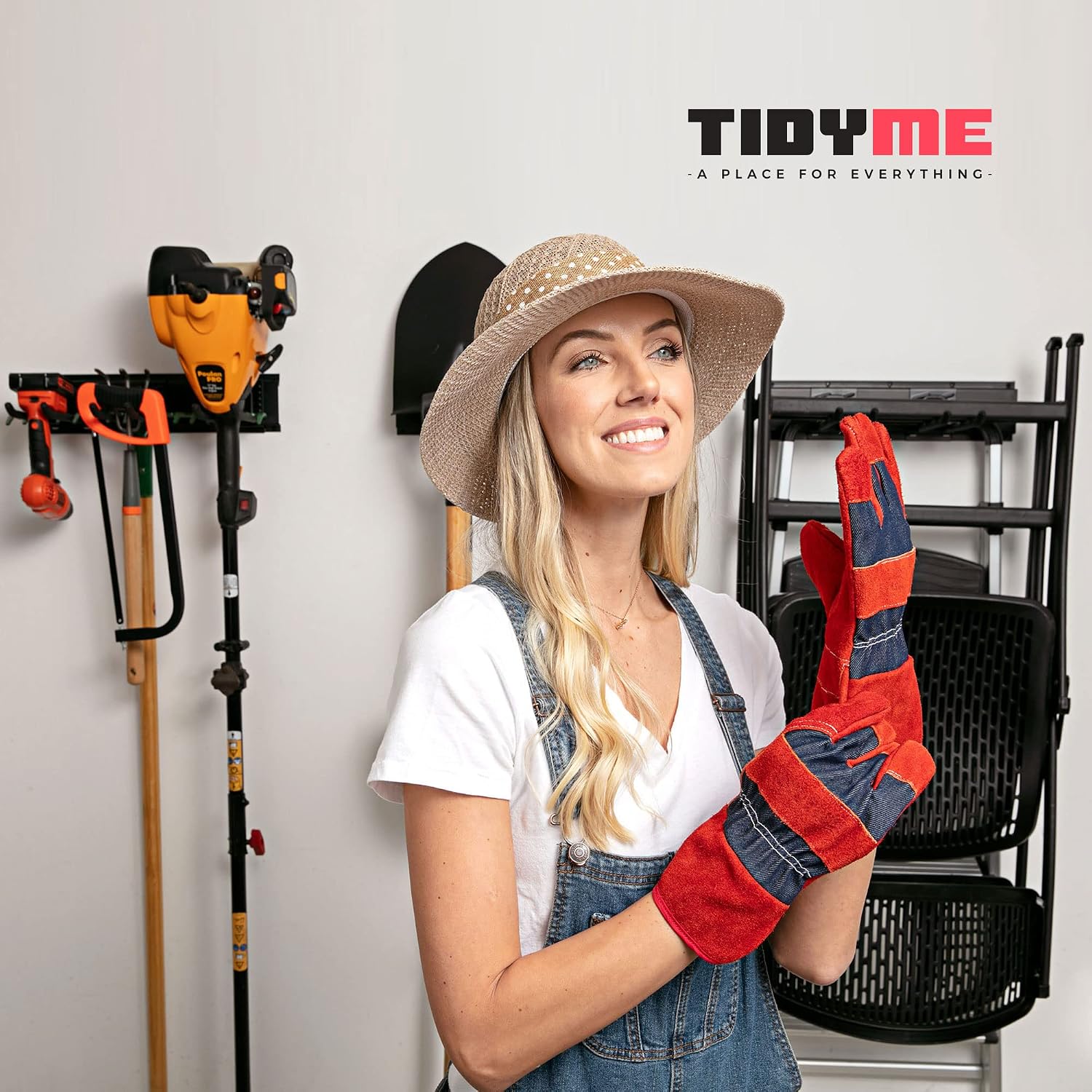 Thumbnail 5 de TIDYME Garage Wall Organizer 32-inch