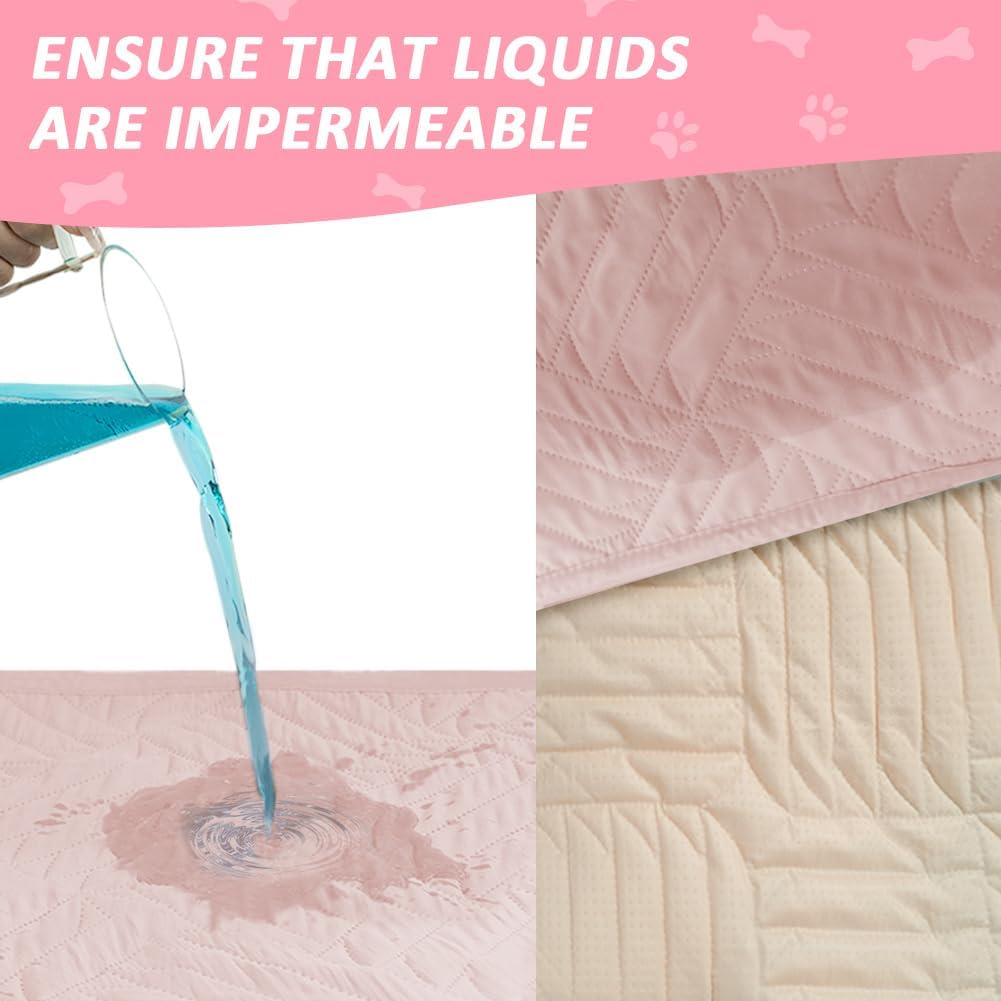 Thumbnail 1 de DUJUIKE Coprimaterasso Impermeabile 2 pezzi 90×180 cm – Protezione totale per letto, pavimenti e mobili