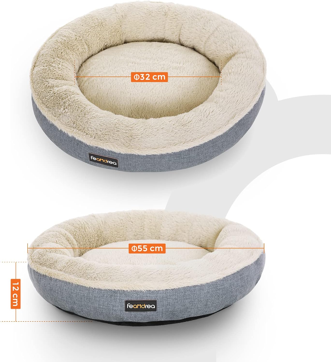 Detalle 2 de Feandrea PGW55G sofá para perro 55 cm