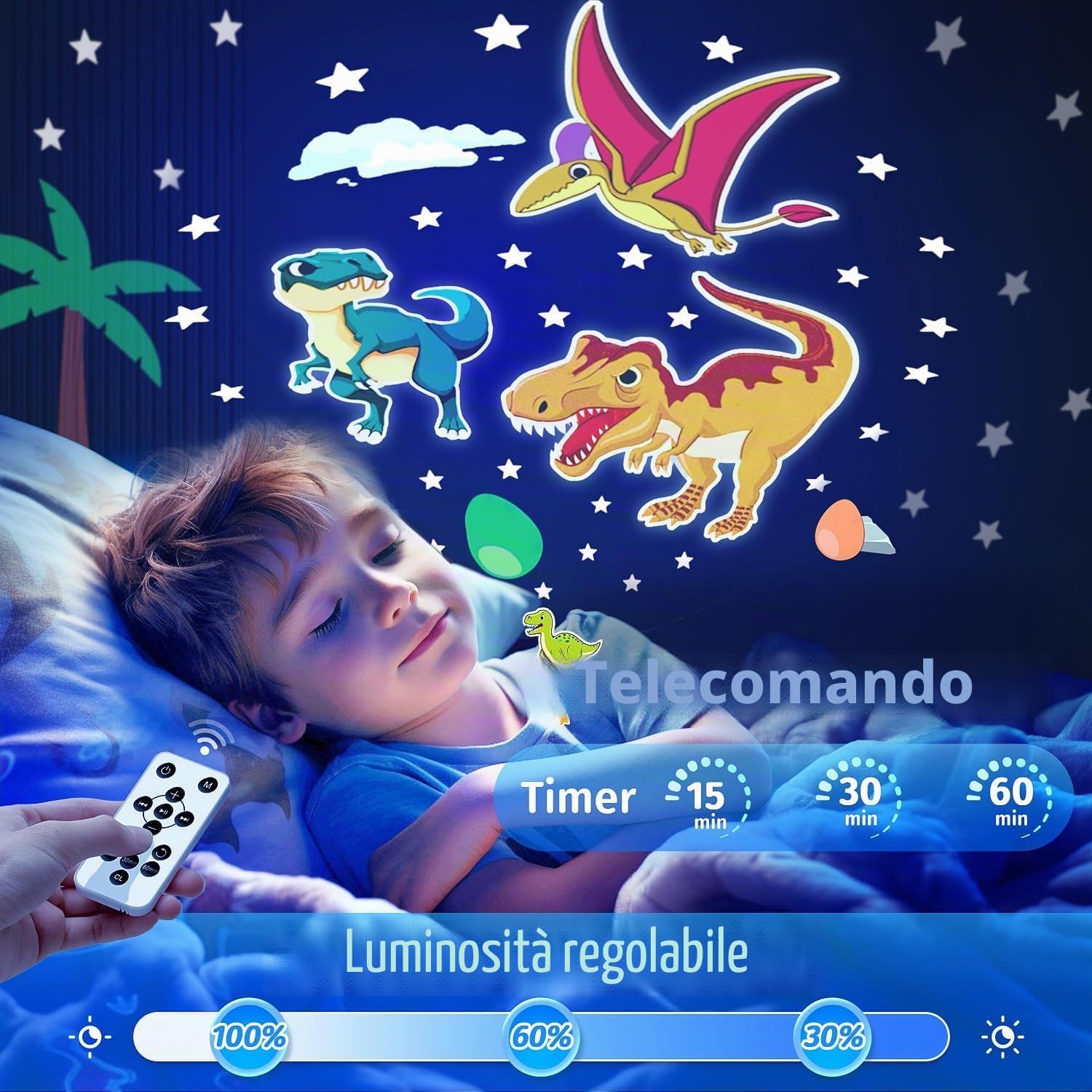 Thumbnail 5 de Proiettore Stelle Soffitto 315 colori, 360° luce notturna 🌟
