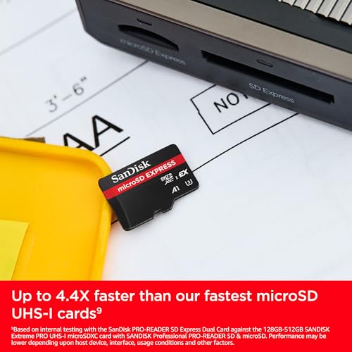 Thumbnail 2 de SanDisk 512GB microSD Express Karte – kompatibel mit Nintendo Switch 2