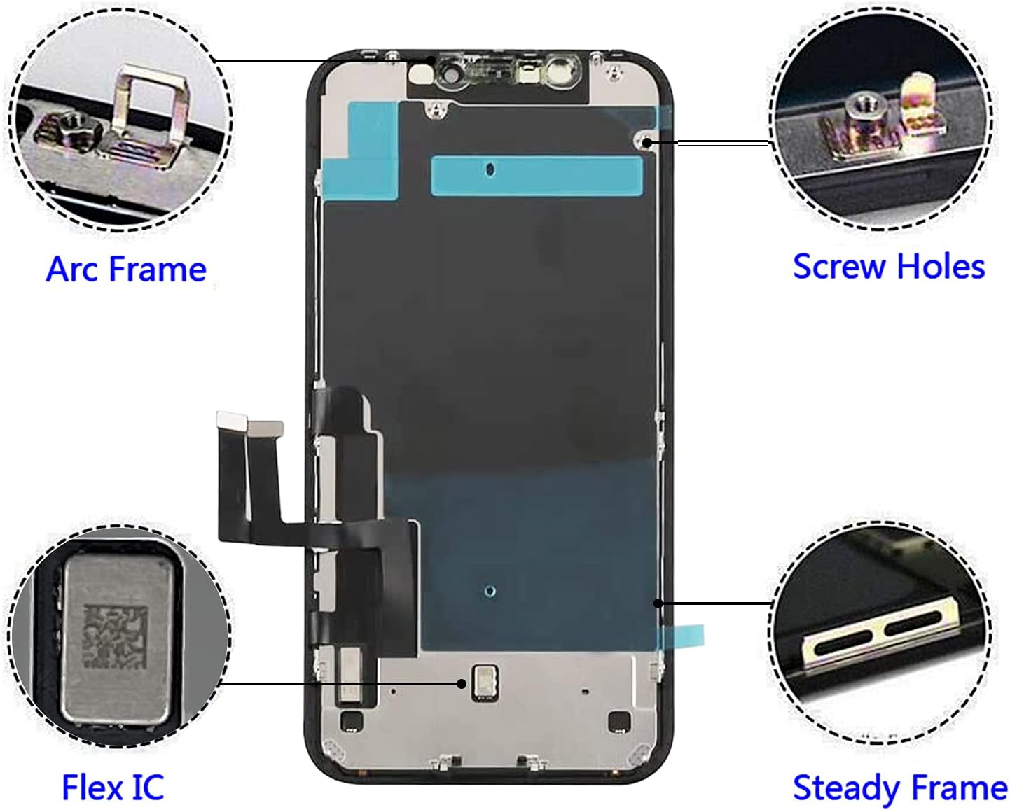 Thumbnail 6 de Brinonac iPhone 11 LCD Screen Kit 6.1