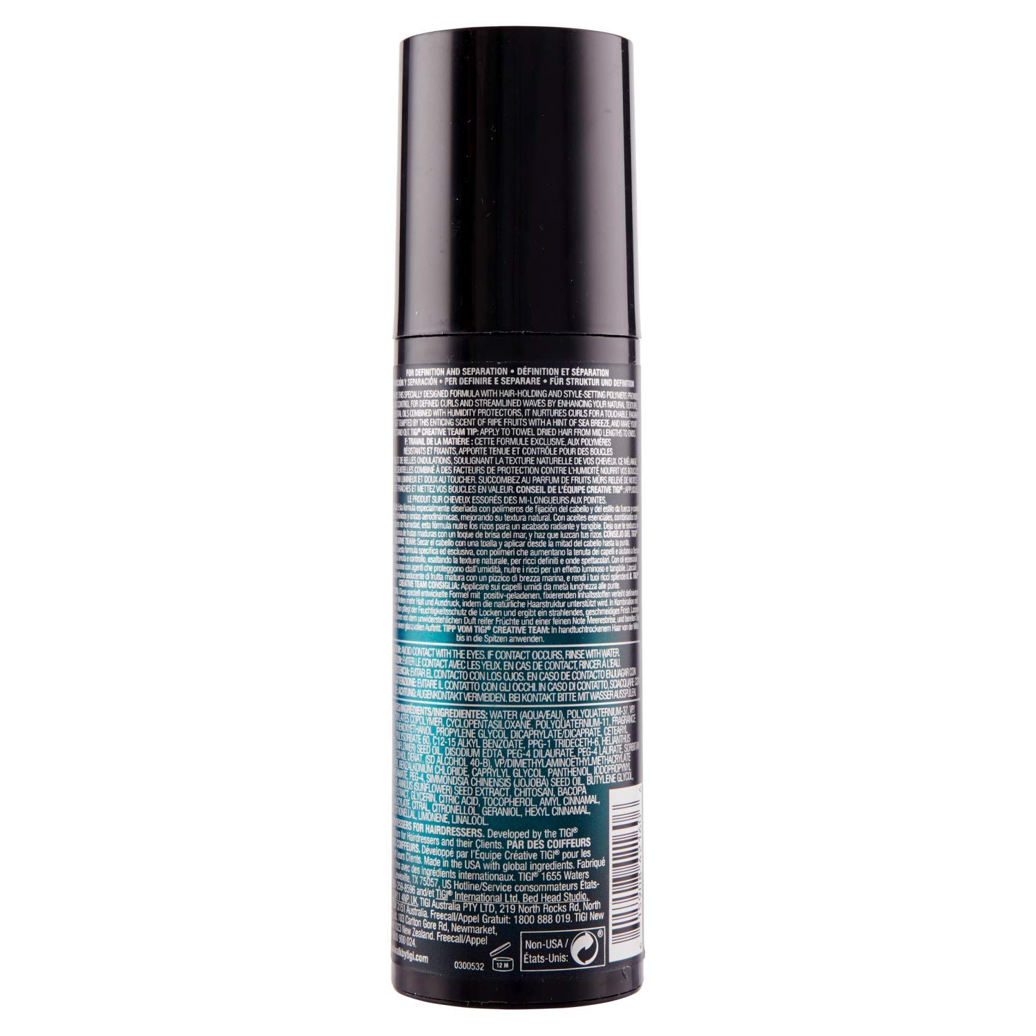 Detalle de Catwalk by TIGI Curls Rock Amplifier Creme – definierende Stylingcreme für gelocktes Haar, 150 ml (2er Pack)