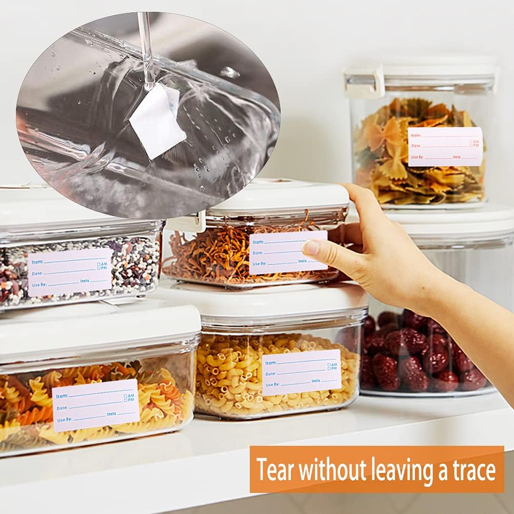 Detalle 2 de Removable Food Stickers 2 Rolls 1000pcs