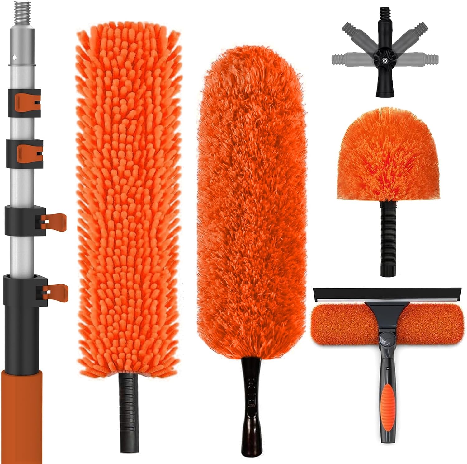 Detalle de SISUPASSIE 20FT Reach High Ceiling Duster Kit