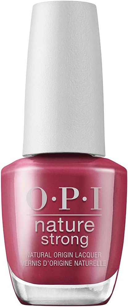 Thumbnail 4 de OPI Nature Strong smalto rosso vinaccia vegano Nature Strong, finish brillante (7 giorni) da 15 ml