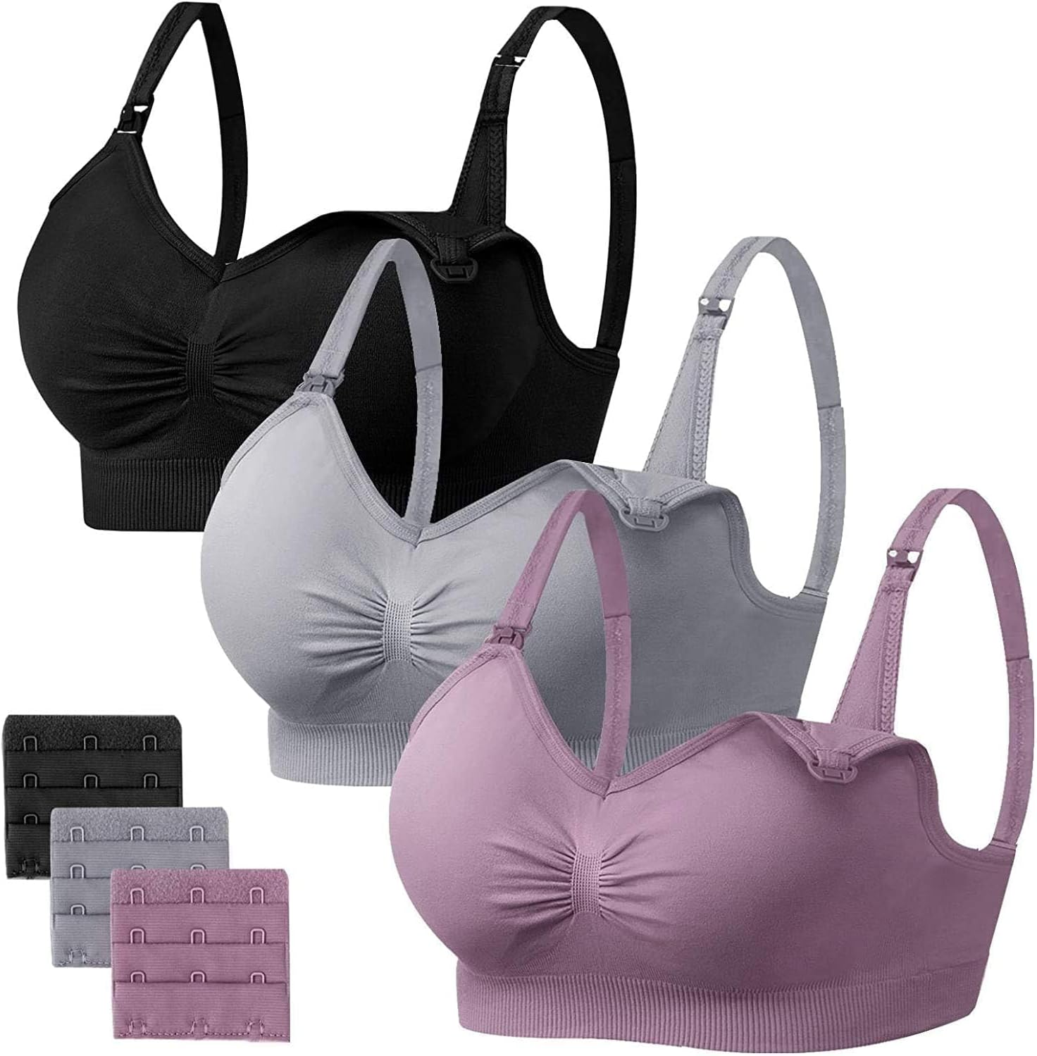 Thumbnail 6 de HBselect Sujetador de Lactancia 3 unidades L