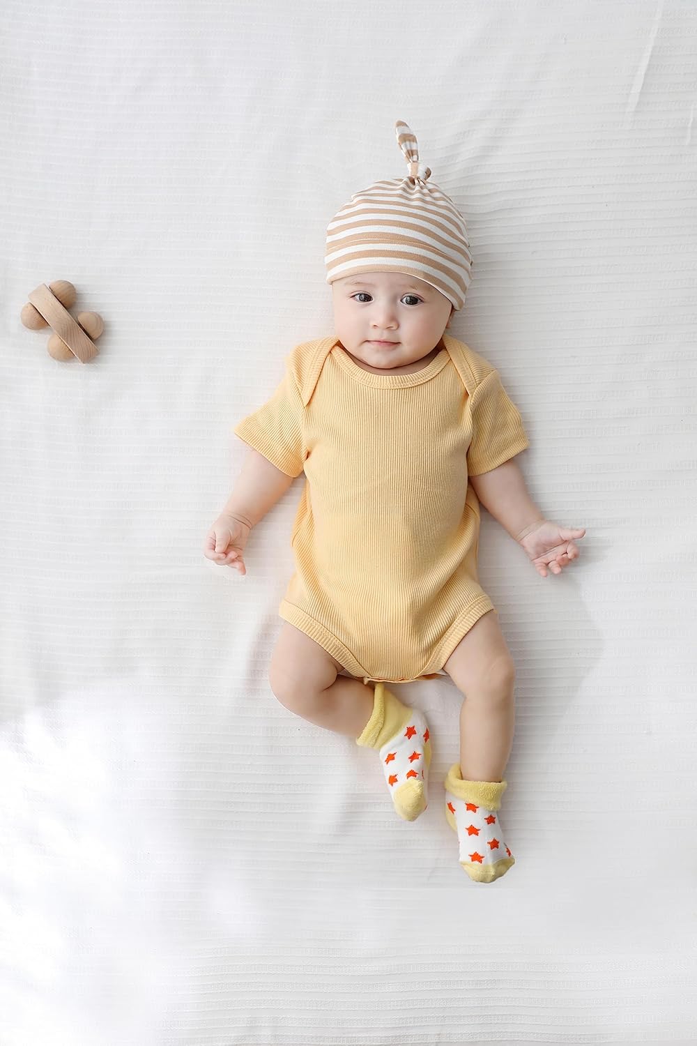Detalle 2 de Chamie Baby Bodysuit Cotton Short Sleeve 5-Pack: 0–12 Months