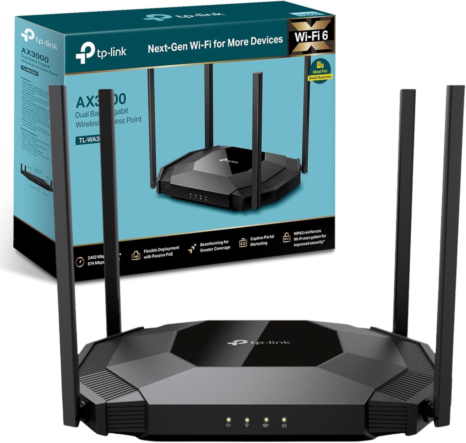 Thumbnail 5 de TP-Link TL-WA1201 AC1200 Dual-Band Access Point with Passive PoE