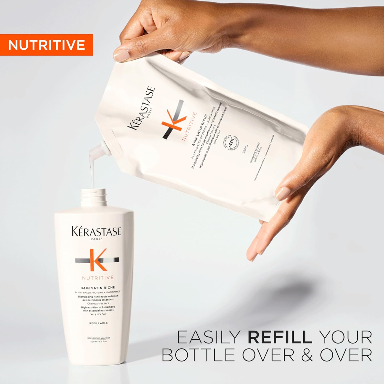 Thumbnail 2 de Kérastase Nutritive Bain Satin Riche Gentle Hydrating Shampoo for Very Dry Hair