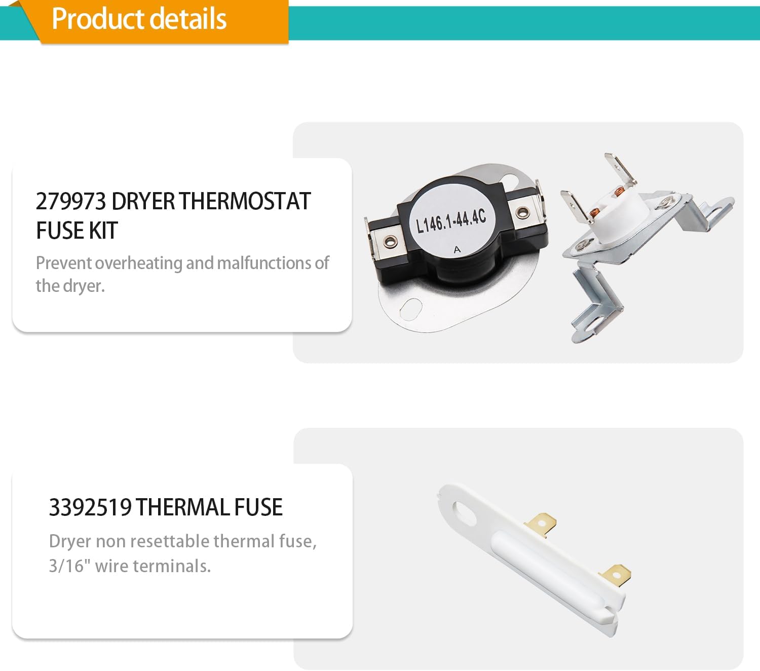 Thumbnail 5 de Dryer Heating Element Kit MED5630HC1