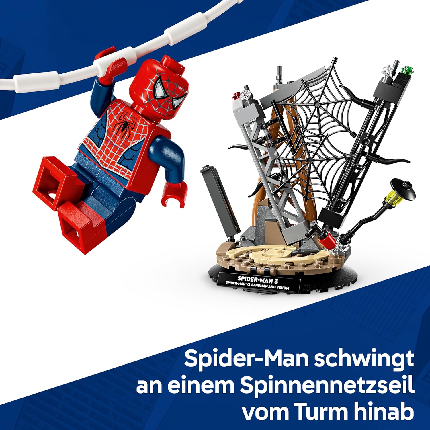 Thumbnail 3 de LEGO Marvel Großer Showdown Spider-Man vs Sandman 76334