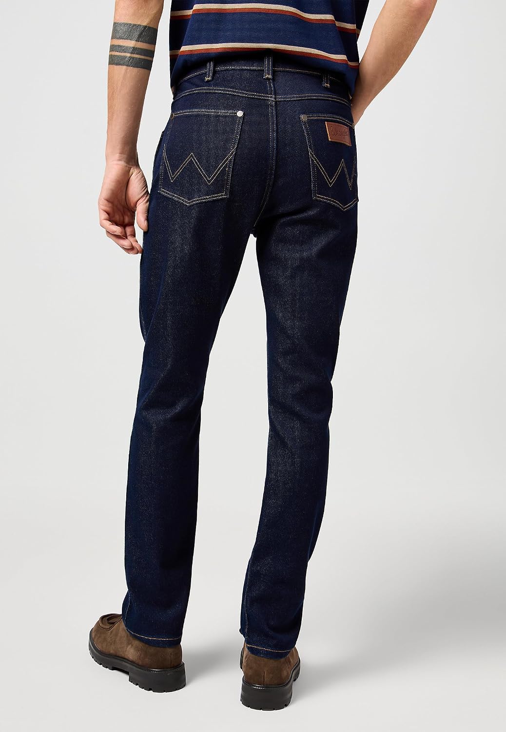 Detalle de Wrangler Men's Larston Slim Jeans