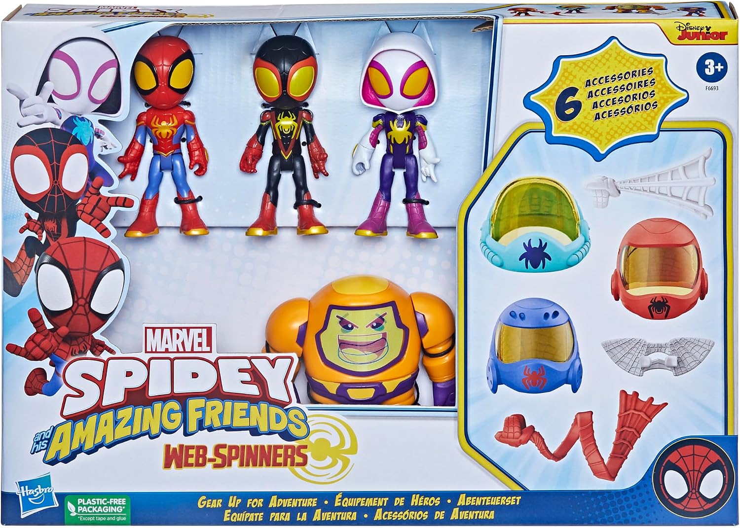 Thumbnail 1 de Spidey and His Amazing Friends character pack