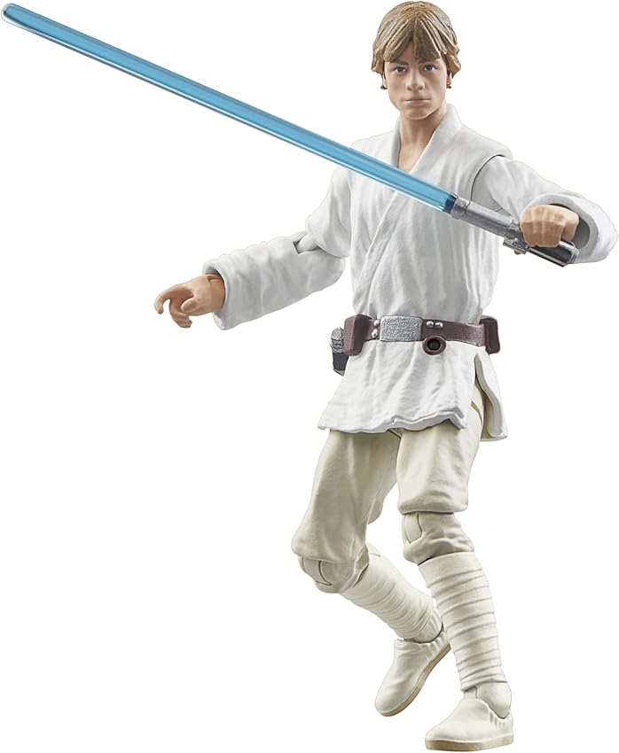 Detalle de Star Wars Vintage: Figura de Luke Skywalker 9,5 cm 🌌