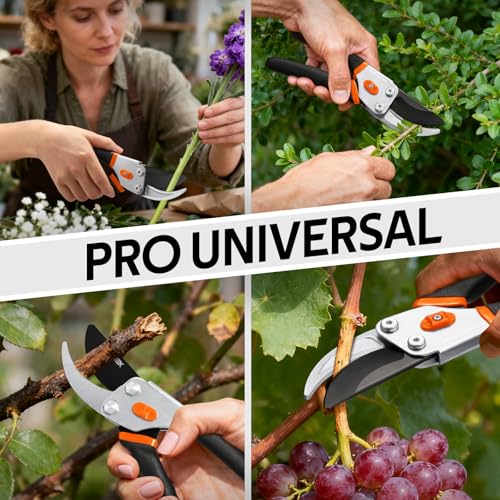 Thumbnail 6 de VOTREK VT-C800 Bypass-Gartenschere 21,5 cm – Profi-Rosenschere mit SK5-Klinge