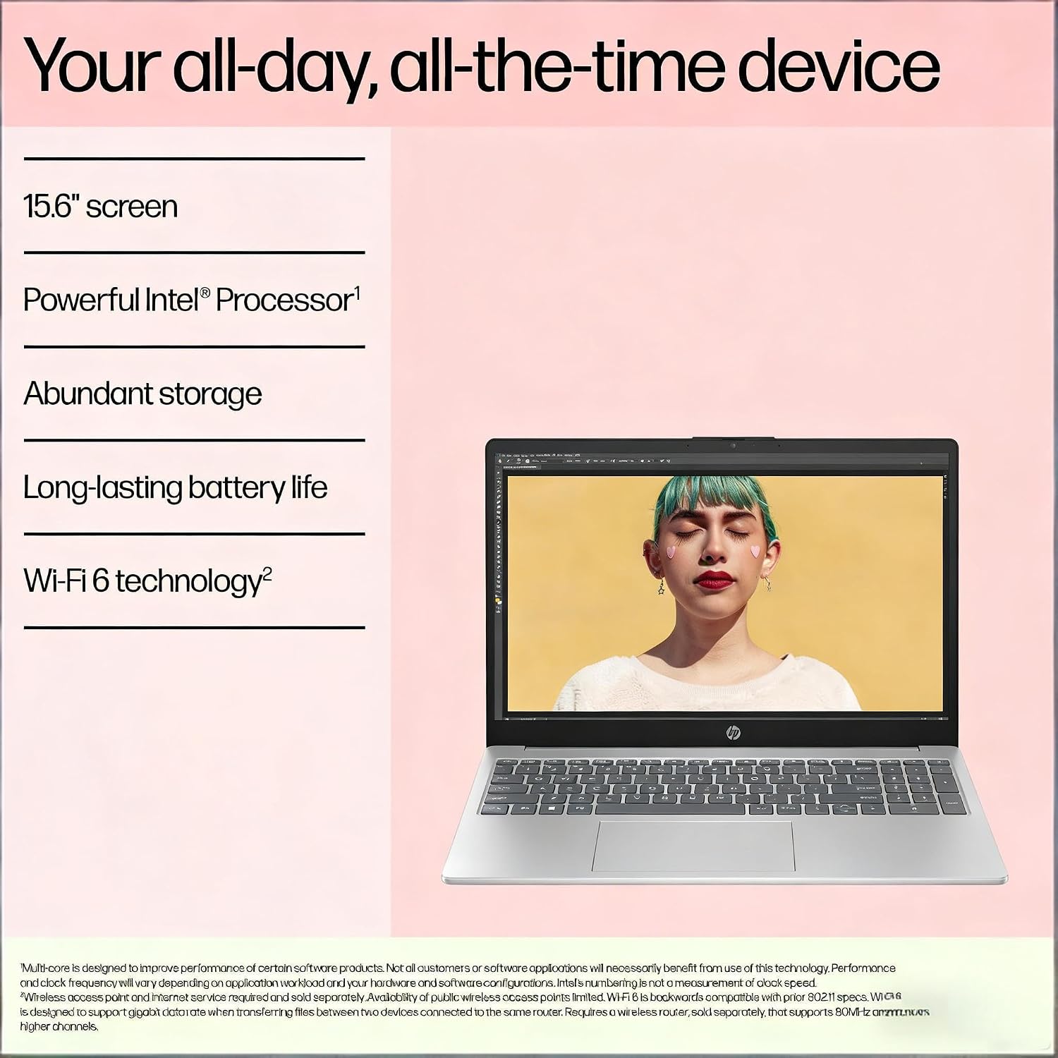 Detalle 2 de HP 15.6-Inch Laptop