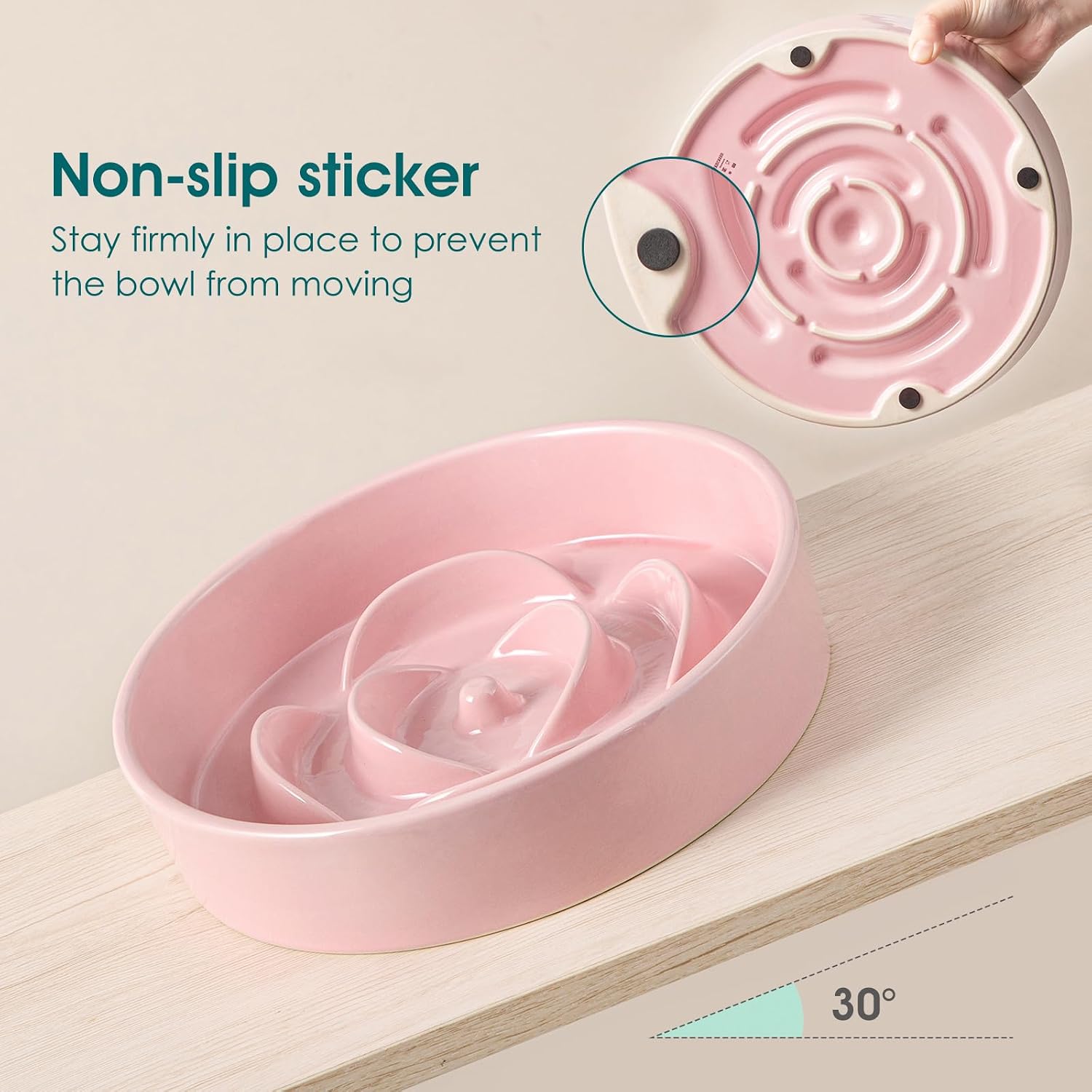 Thumbnail 6 de vancasso Flower slow feeder bowl 1560ml