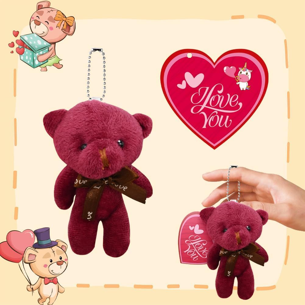 Thumbnail 2 de LUKBERA 28 Pack Valentine Cards with Teddy 🧸