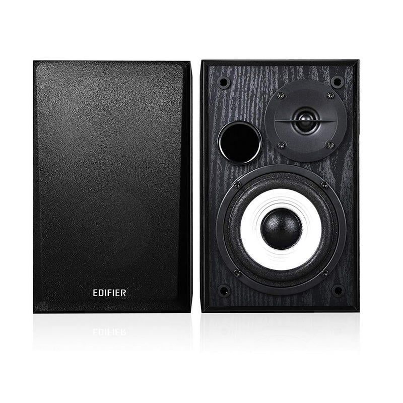 Detalle de Edifier R980T Altavoces 2.0 Negro: compactos, potentes y versátiles para escritorio
