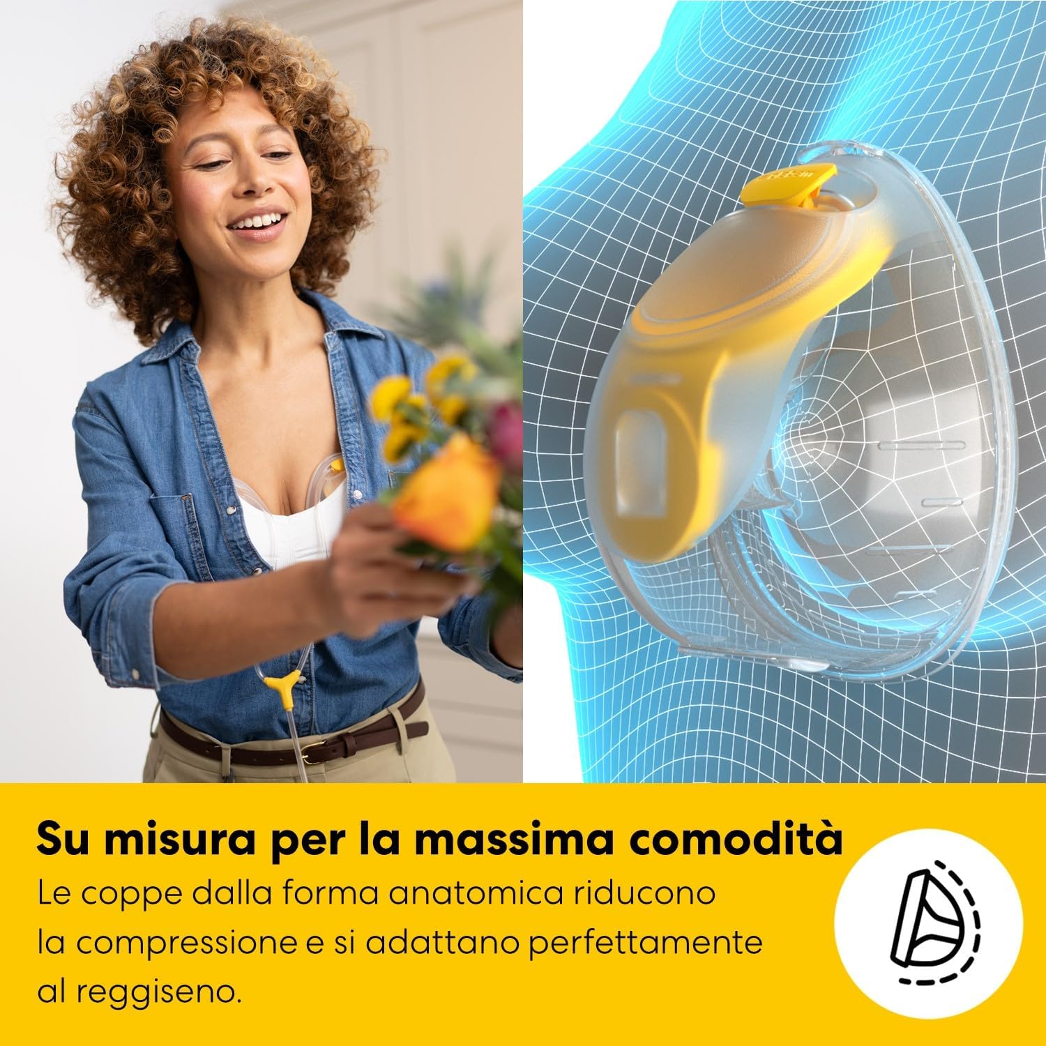 Thumbnail 5 de Medela Freestyle Mini Hands-Free: tiralatte elettrico doppio con coppe Hands-Free e batteria ricaricabile