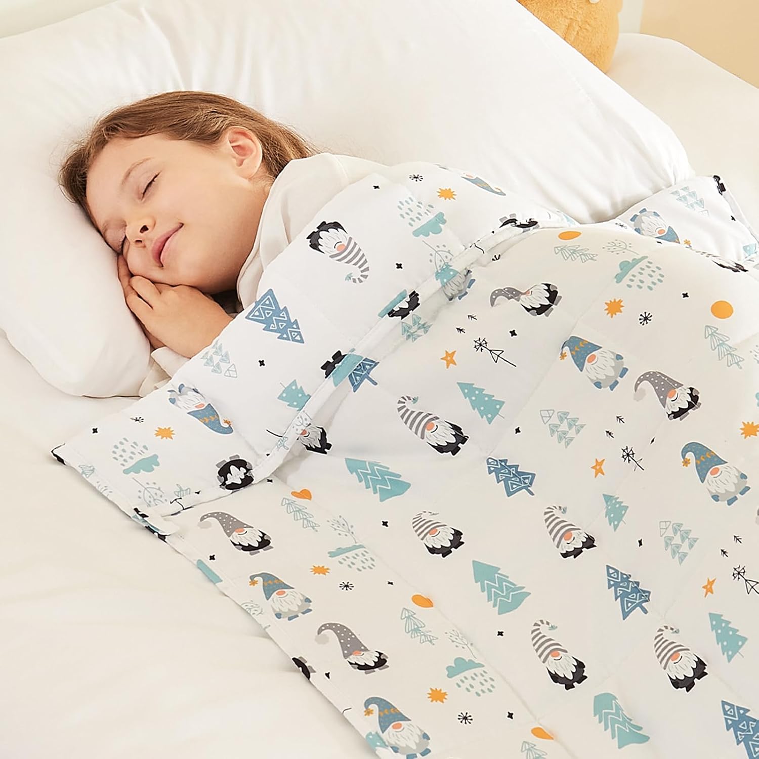 Detalle de HOSUKKO Weighted Blanket 10 lb