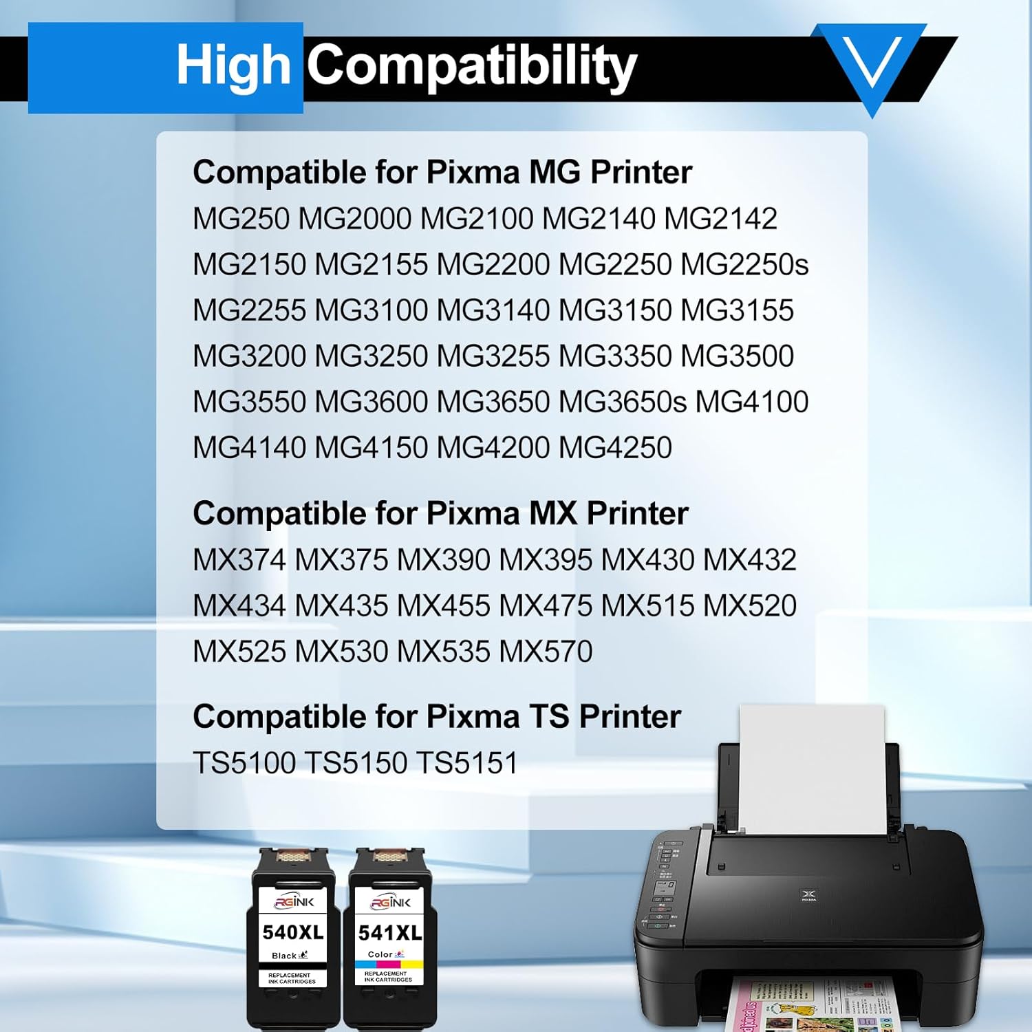 Thumbnail 1 de Canon 540XL 541XL Twin Pack ink cartridges 🖨️