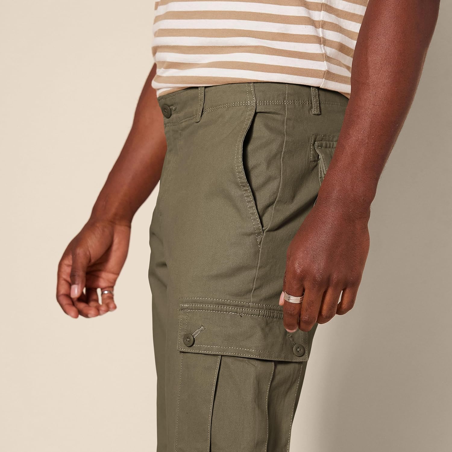 Thumbnail 2 de Amazon Essentials Herren schmal geschnittene Stretch-Cargohose (Big & Tall verfügbar)