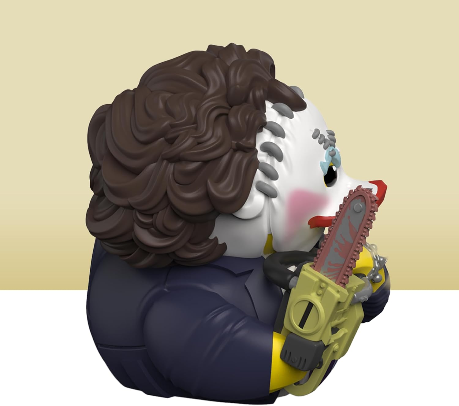 Detalle 2 de TUBBZ Box Horror – Leatherface Pretty Woman Cosplaying-Entenfigur (Texas Chainsaw Massacre)