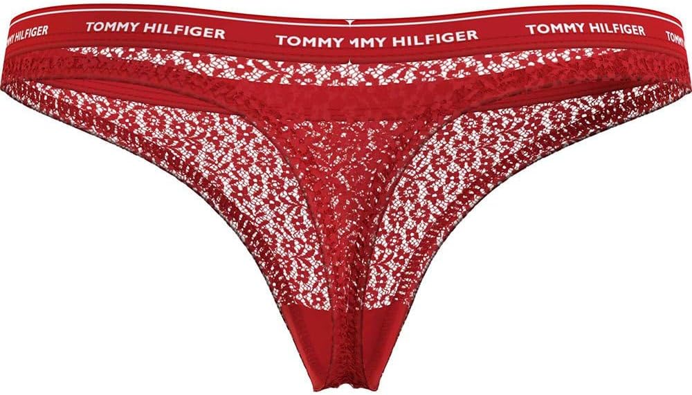 Thumbnail 2 de Tommy Hilfiger women’s 3-pack lace thong set (extended sizes) UW0UW04896