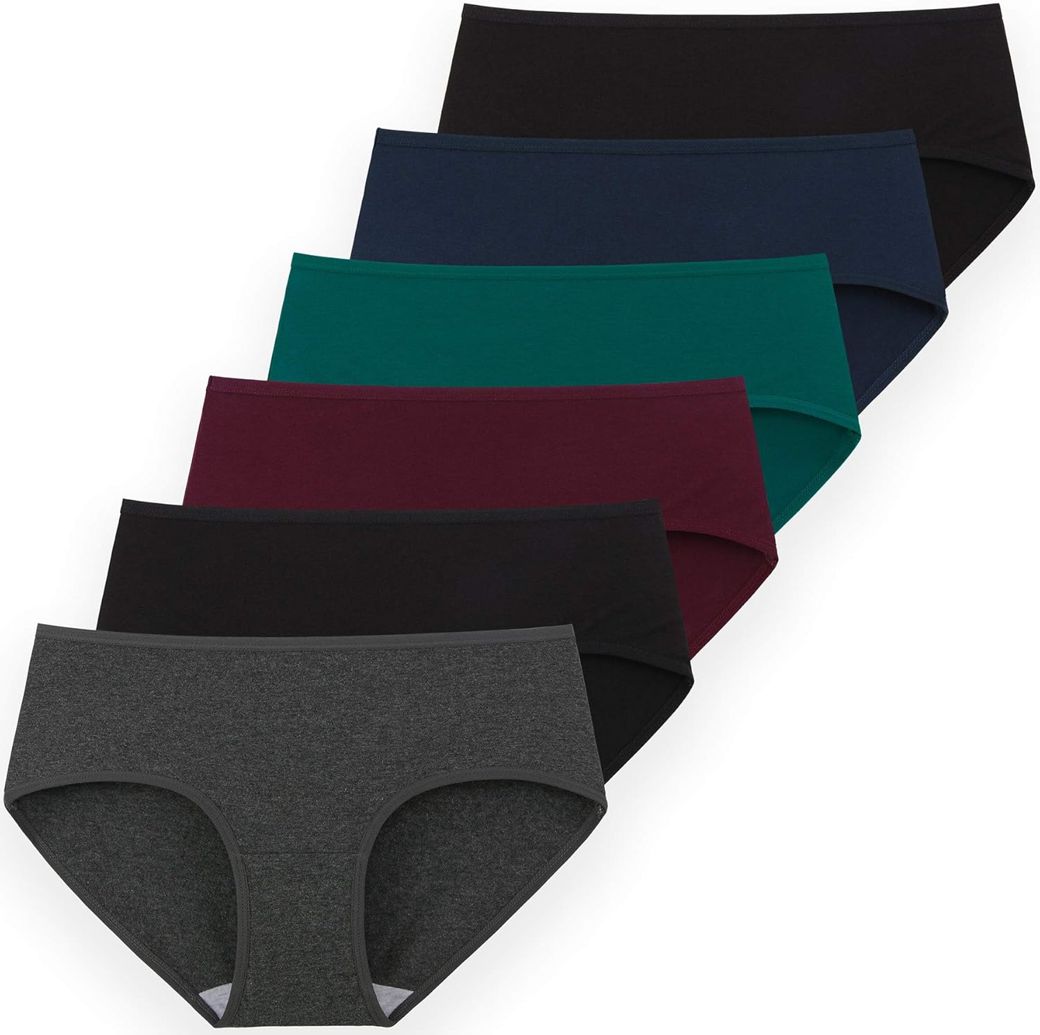 Thumbnail 6 de INNERSY Damen-Unterhosen aus Baumwolle im 6er-Pack – bequeme Hipster-Basics
