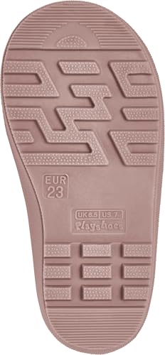 Detalle de Playshoes Gummistiefel Halbschaft – wasserdicht, weicher kurzer Regenstiefel für Kinder