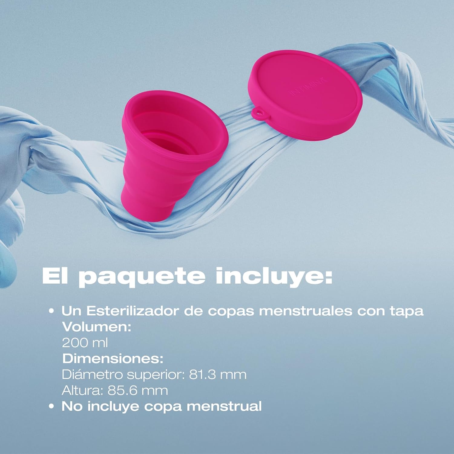 Thumbnail 1 de INTIMINA Esterilizador de Copas plegable