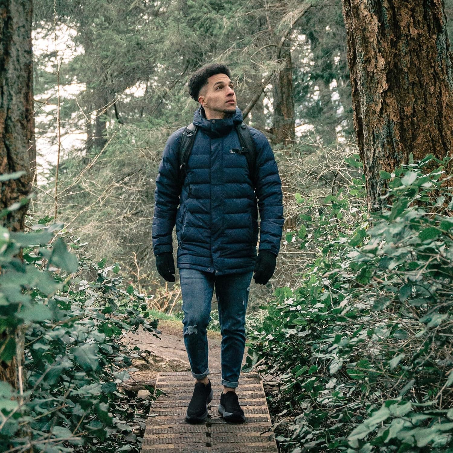 Thumbnail 1 de FitVille Chaussures sans Lacets Homme Pieds Larges