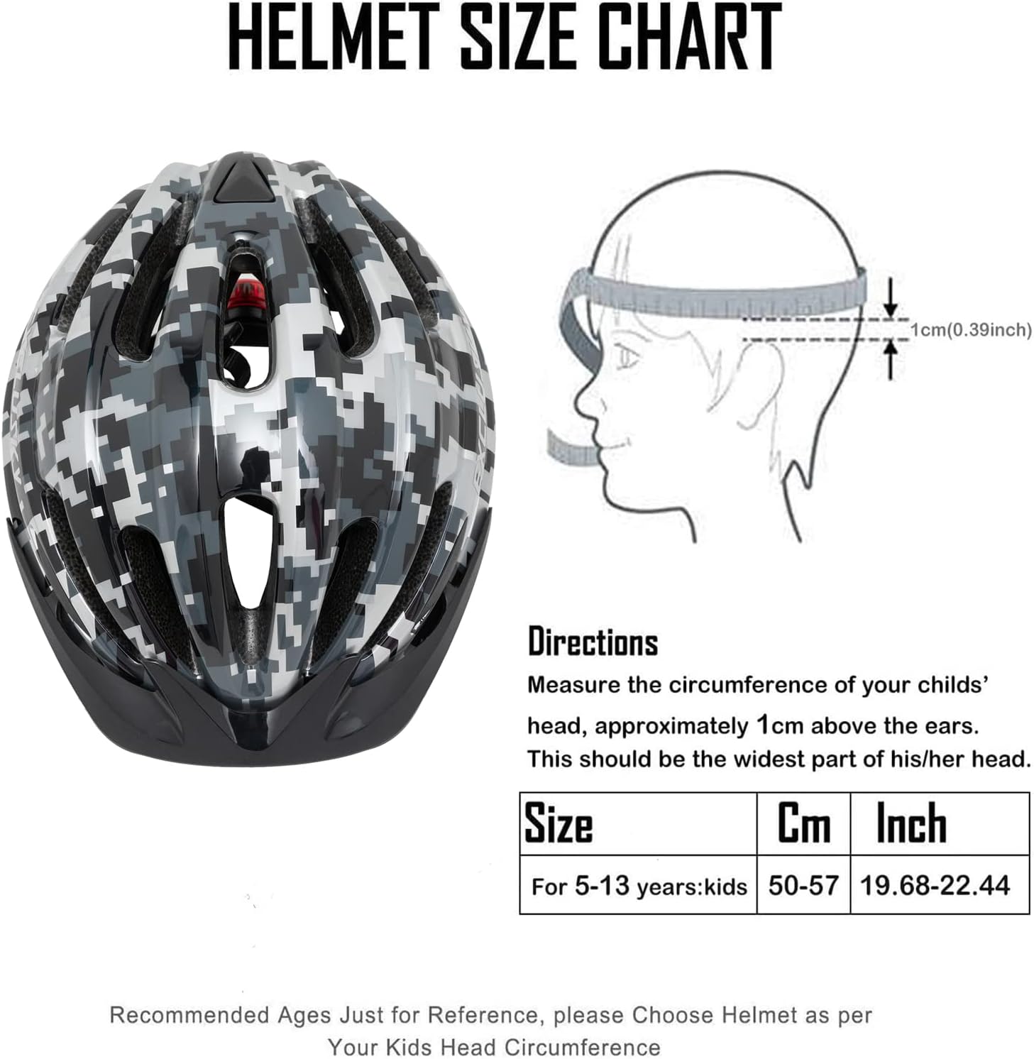 Detalle 2 de Exclusky Kids Bike Helmet 50-57cm
