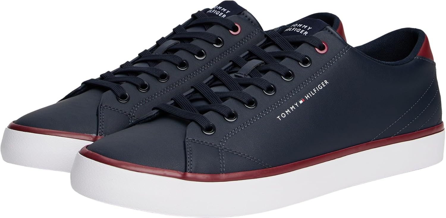 Thumbnail 3 de Tommy Hilfiger Herren Vulkanisierter Sneaker Low Top – mit Schnürung und Premium-Optik