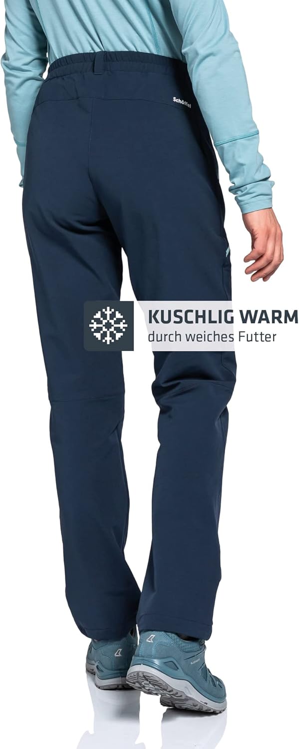 Thumbnail 6 de Schöffel Damen Pants Ascona Warm L – warme Softshell-Wanderhose mit 4-Wege-Stretch