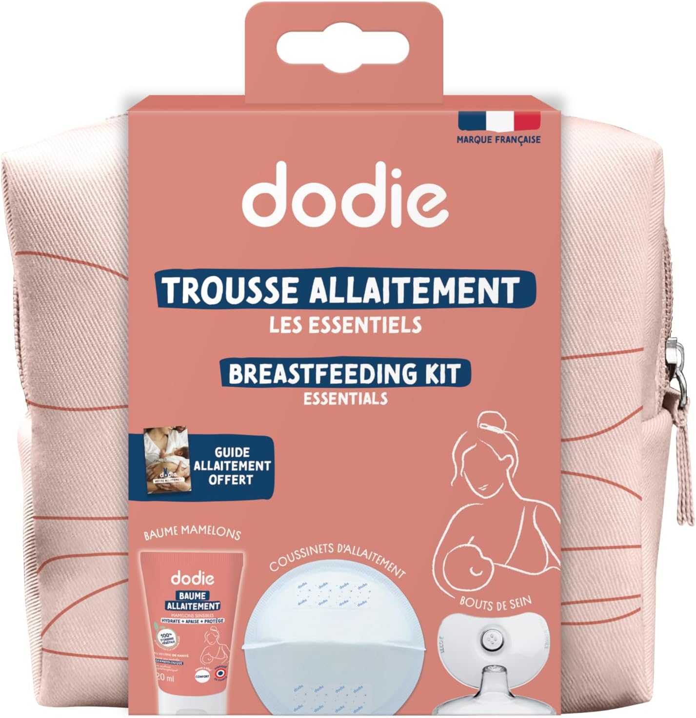 DODIE Maternité – Trousse Allaitement Les Essentiels