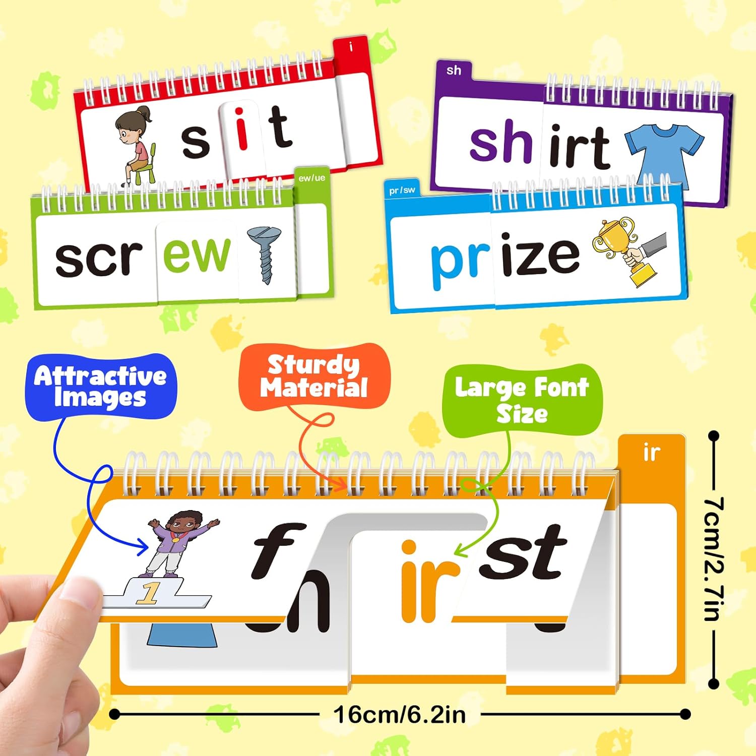 Detalle de Read and Rhyme Flip Books 40-pack phonics