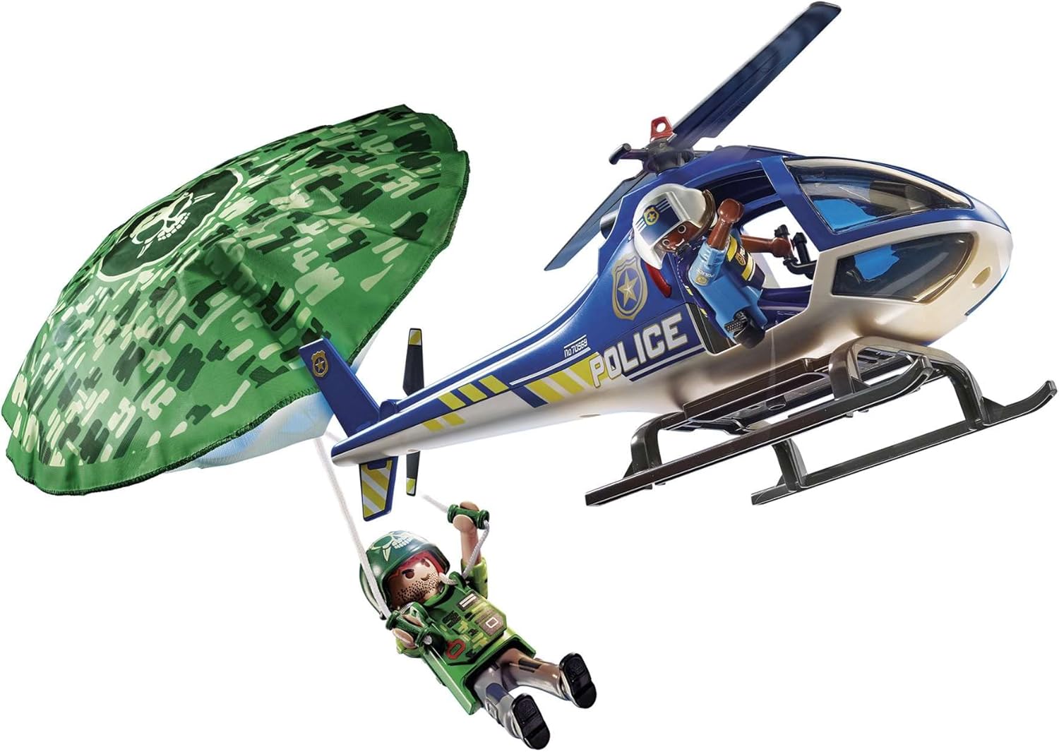 Thumbnail 2 de PLAYMOBIL City Action 70569 Helicóptero Policía 🚁 Persecución Divertida