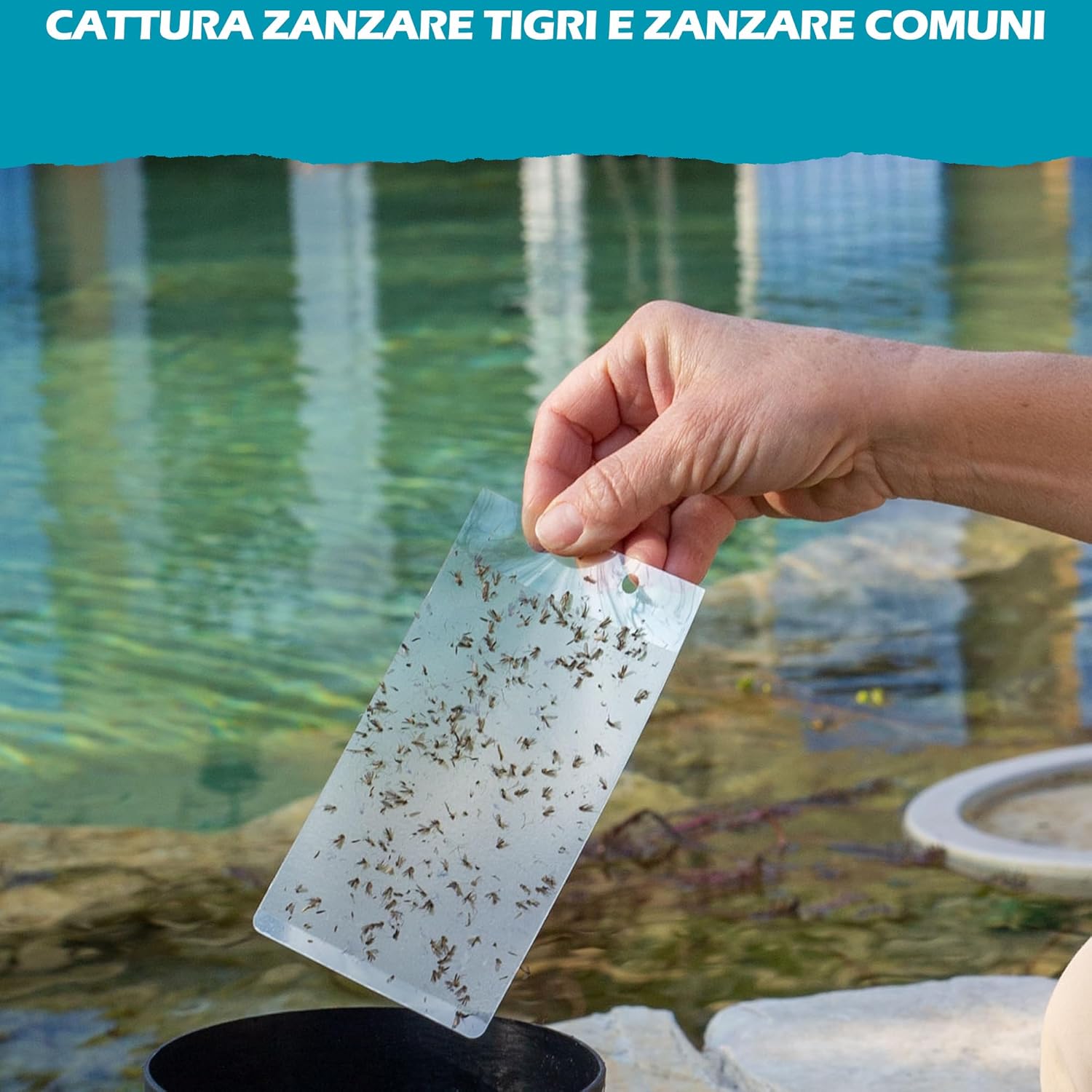 Thumbnail 3 de Mostiky: 30 fogli adesivi compatibili Biogents BG-GAT – cattura zanzare tigre prima della deposizione