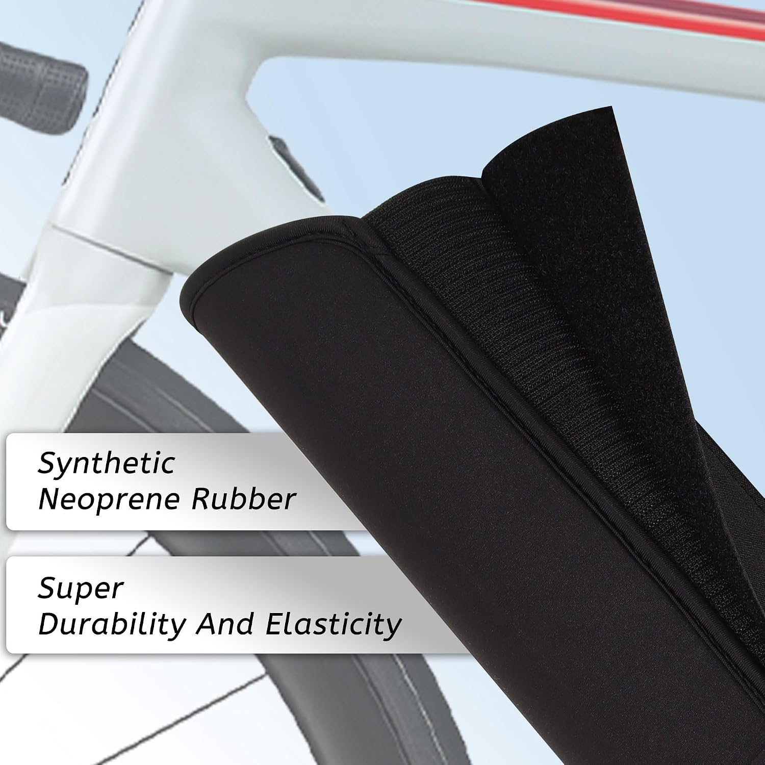 Detalle de WUFANC Housse batterie vélo électrique adaptée 30–40 cm