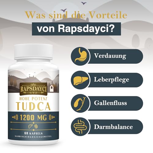 Detalle 2 de TUDCA Ultra Forte 1200 mg 🧬 Suplemento Hepático