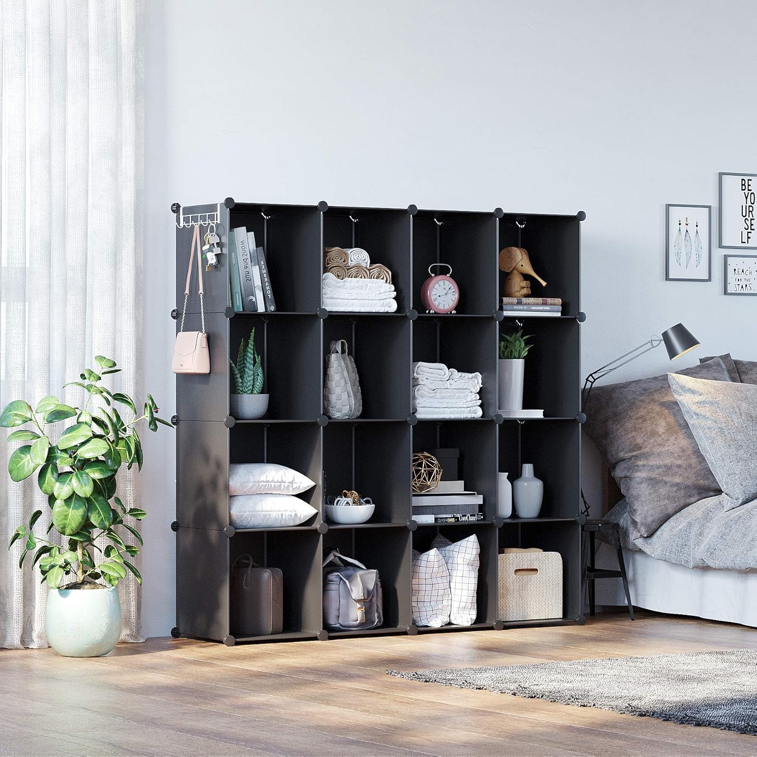 Thumbnail 3 de C&AHOME Cube Storage Organizer 16-Cube 🗄