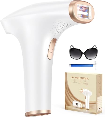Haarlosy Épilateur Lumière Pulsée, 999 900 flashs, 9 niveaux ⚡