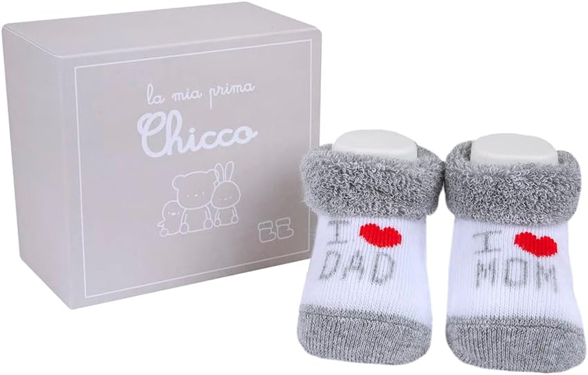 Detalle de Chicco Babbucce neonato, calze 1 paio