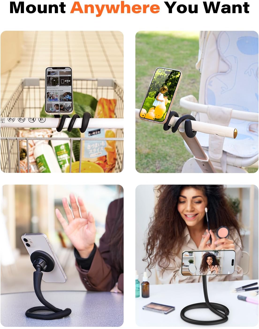 Thumbnail 5 de A2C Flexible Gooseneck Phone Holder 42cm