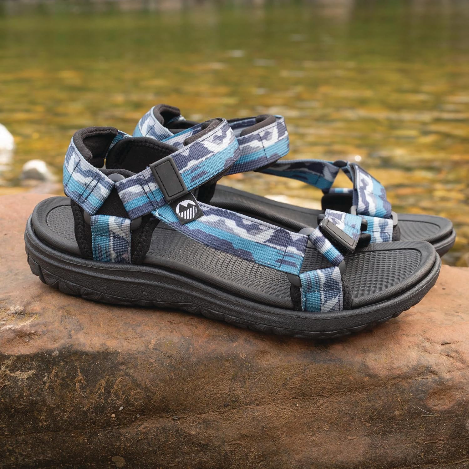 Detalle de Lakeland Active Men's Stonethwaite Adjustable Outdoor Walking Trekking Sandals